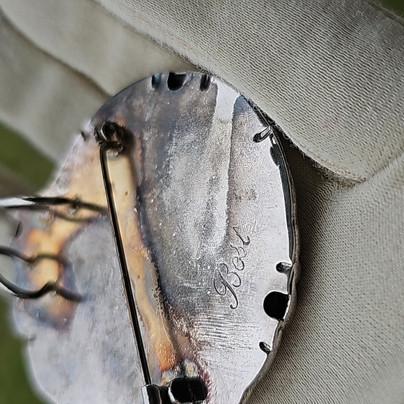 90's Best Jack O Lantern Pumpkin Brooch - Picture 7 of 13